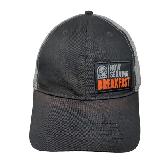 Taco Bell Now Serving Breakfast Snapback Trucker Hat Multi RG Employee - Picture 1 of 8